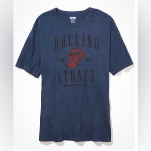 American Eagle Tailgate Oversized Rolling Stones T-Shirt